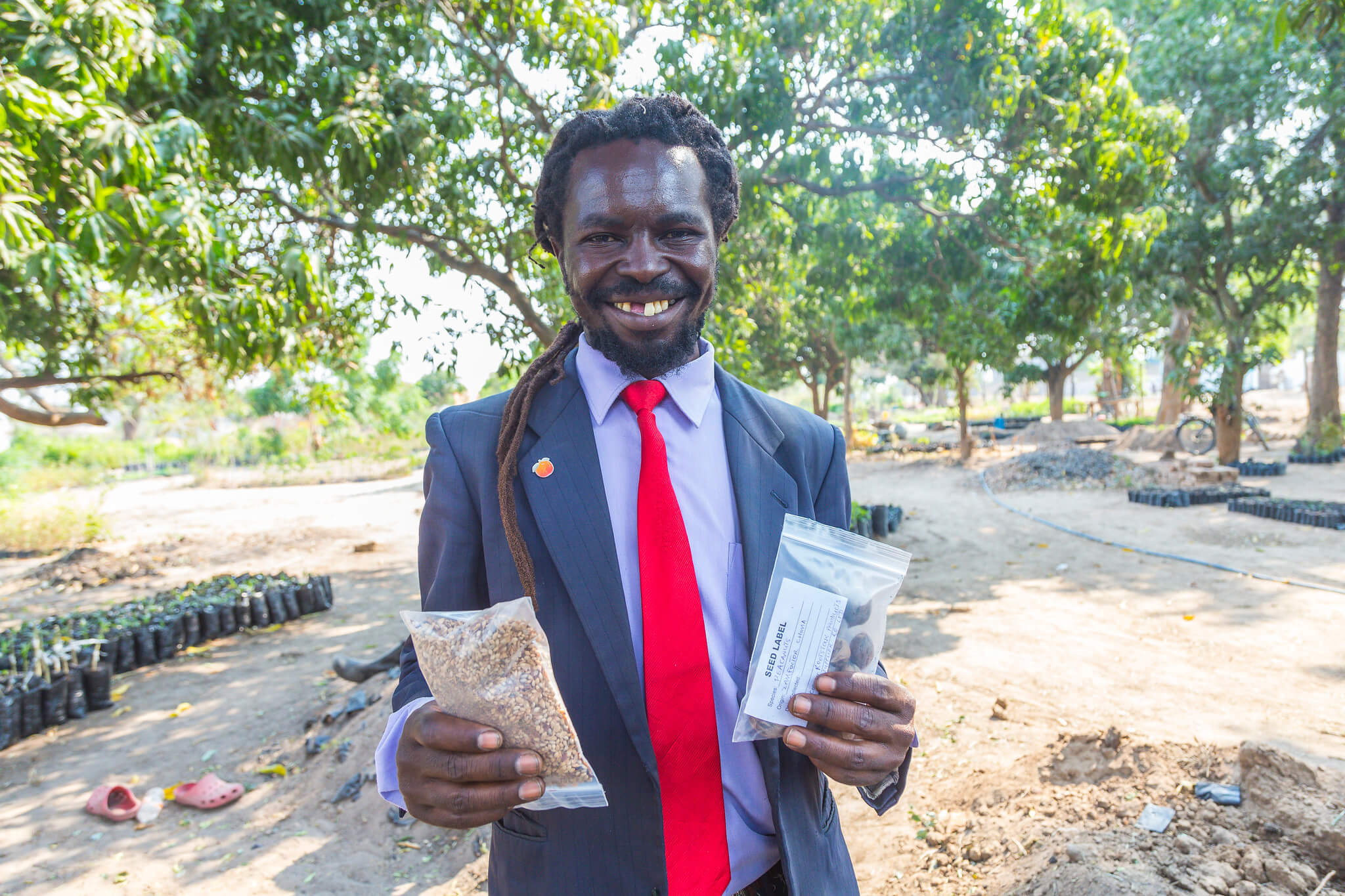 Zebron Mwalle provides good quality seeds