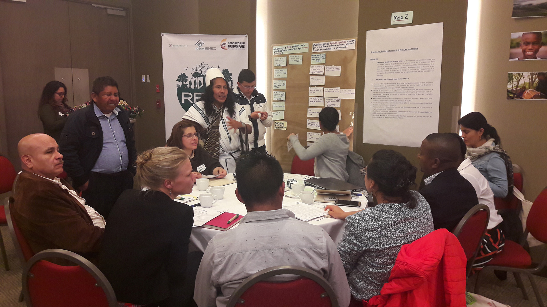 REDD+ meeting in Colombia (credit: Marcela RodriÌguez)