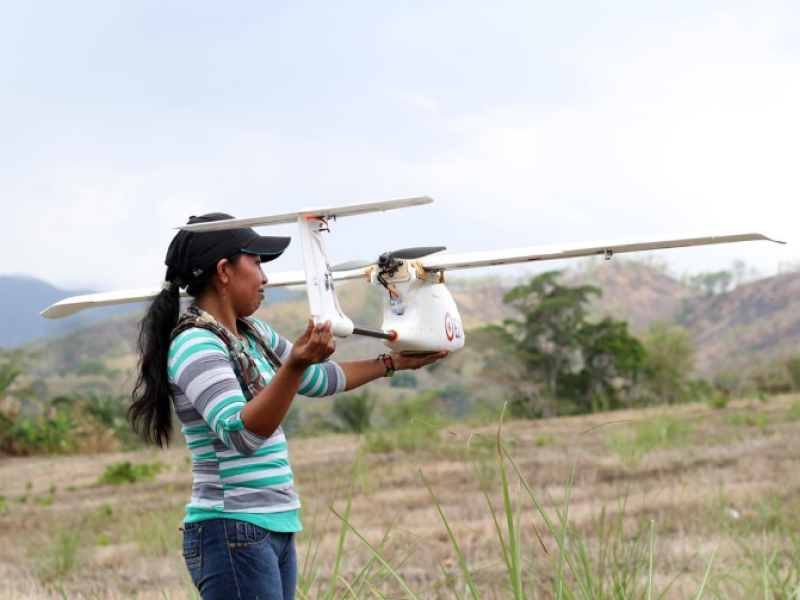 Indigenous people use drones to protect and manage the forest in Panama