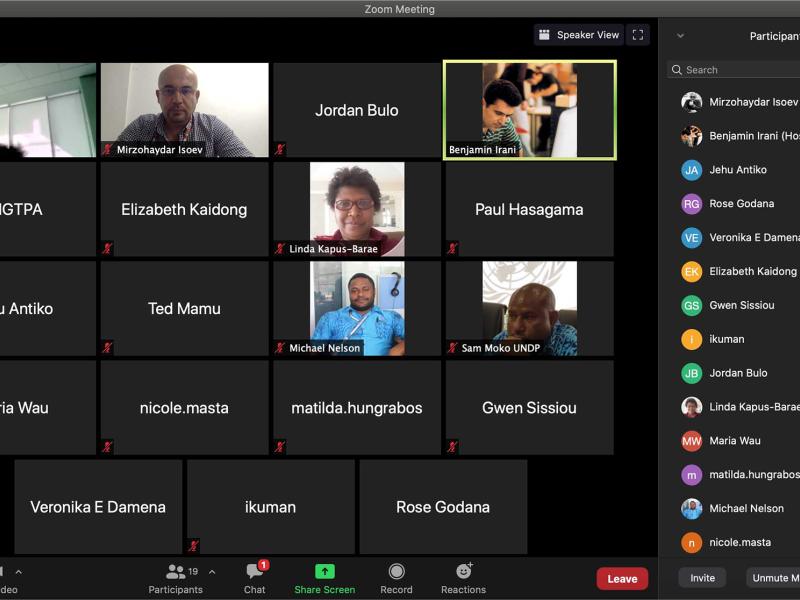 PNG: Stakeholders strengthen their knowledge on safeguards database reporting systems