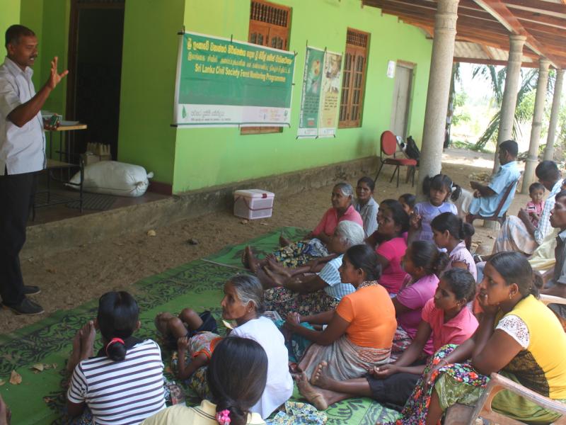  CBR+ in Sri Lanka: Raising Awareness on the Roles of Forest Vigilant Groups