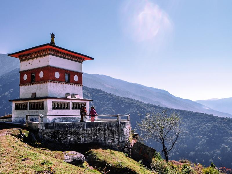 A temple in Buthan