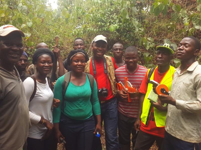 NFI crew in the field