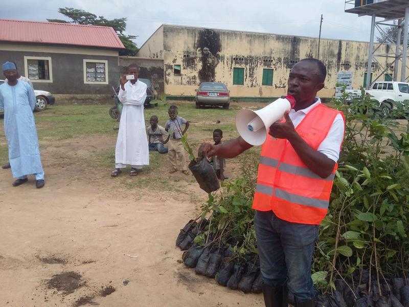 Tabi Joda raises awareness about tree-planting