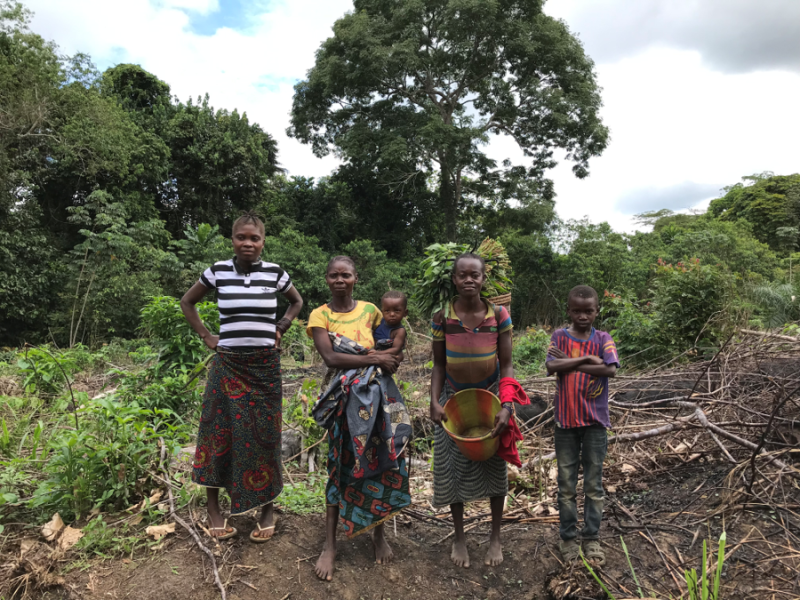 Villagers in Itipo village