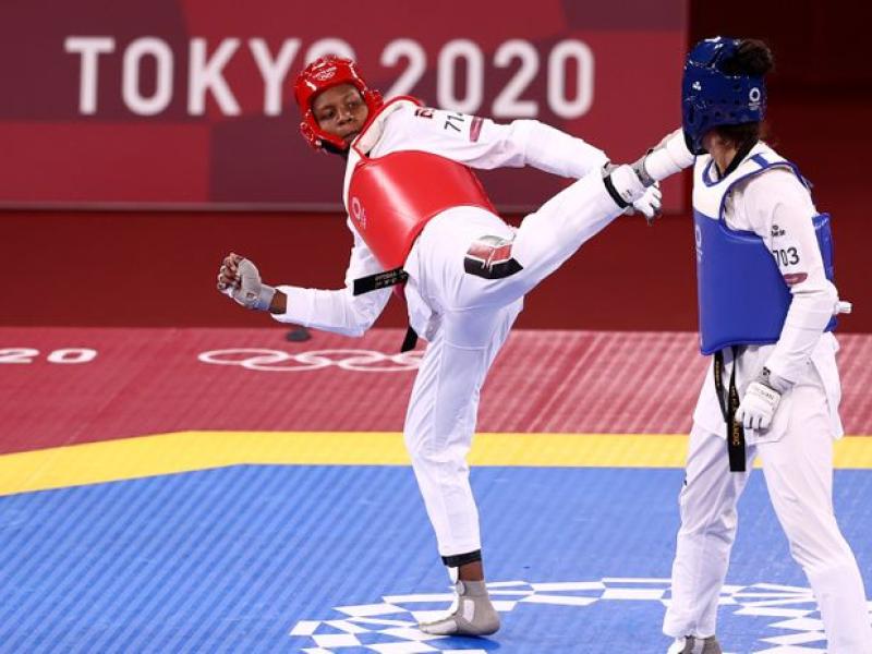 Faith fighting at the Olympics